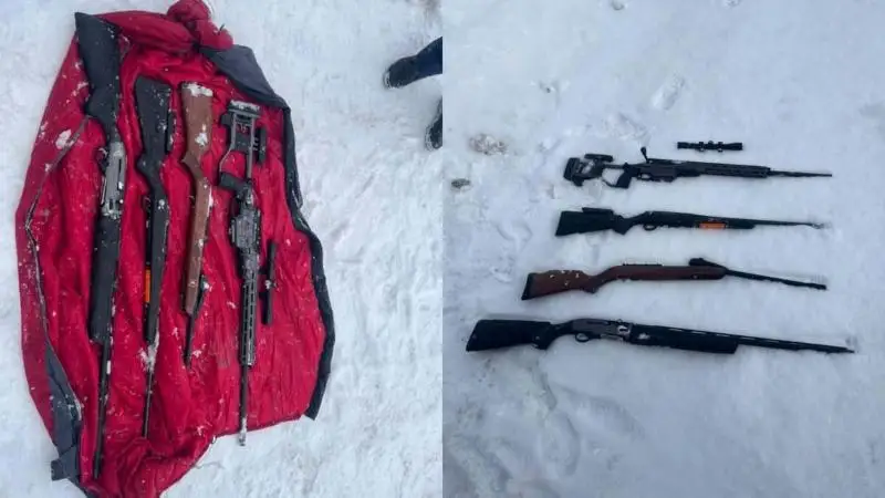 الماتىنىڭ ورتالىعىندا قارۋ-جاراق ساقتالعان ورىن تابىلدى