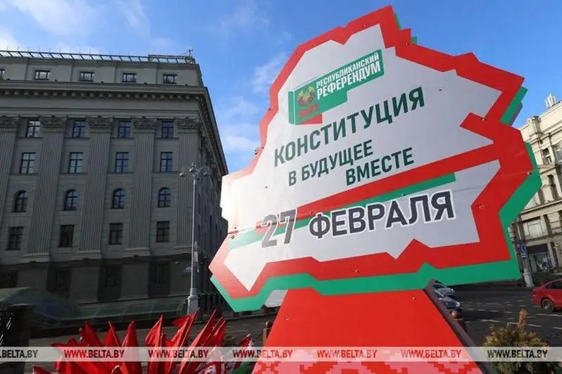 Беларусда Конституция бўйича референдум бўлиб ўтмоқда
