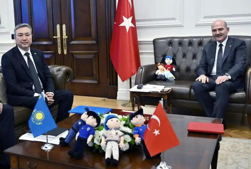 Турция готова к активизации сотрудничества с Казахстаном в правоохранительной сфере