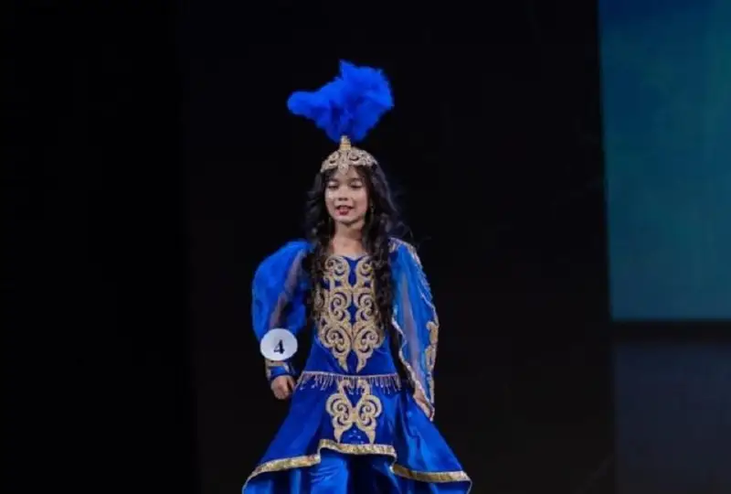 Девятилетняя девочка из Атырауской области стала мировой топ-моделью