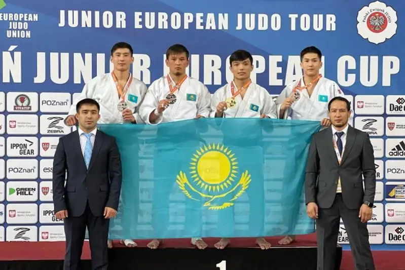 Европа кубогида қозоғистонлик дзюдочилар 5 та медални қўлга киритди