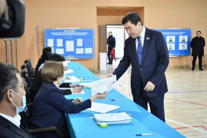 ءماجىلىس سپيكەرى پرەزيدەنت سايلاۋىندا داۋىس بەردى