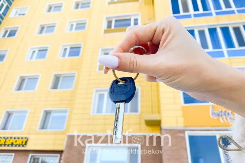 Объем ввода жилья снизился по Казахстану за год