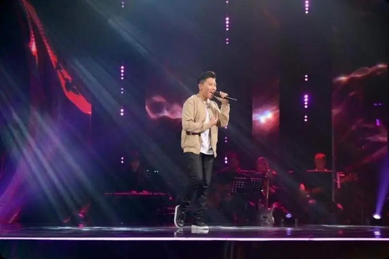 Димаш Даулетов из Алматы восхитил наставников на шоу «Голос Украины»