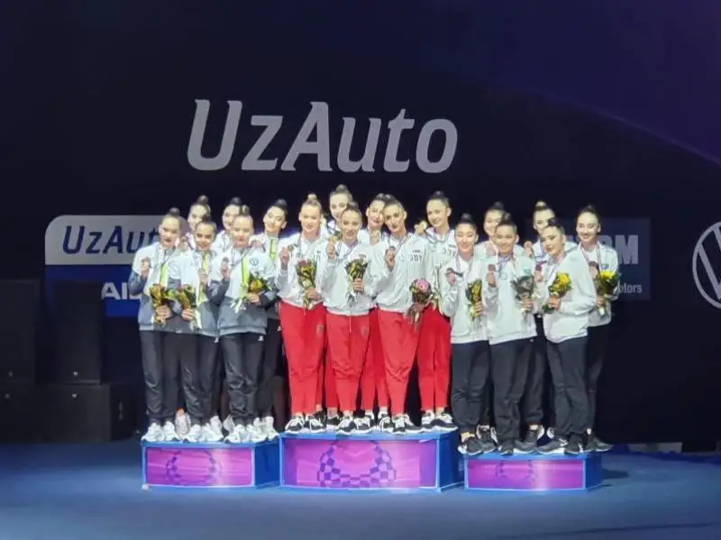 Қозоғистон терма жамоаси бадиий гимнастика бўйича жаҳон кубогида бронза медалини қўлга киритди