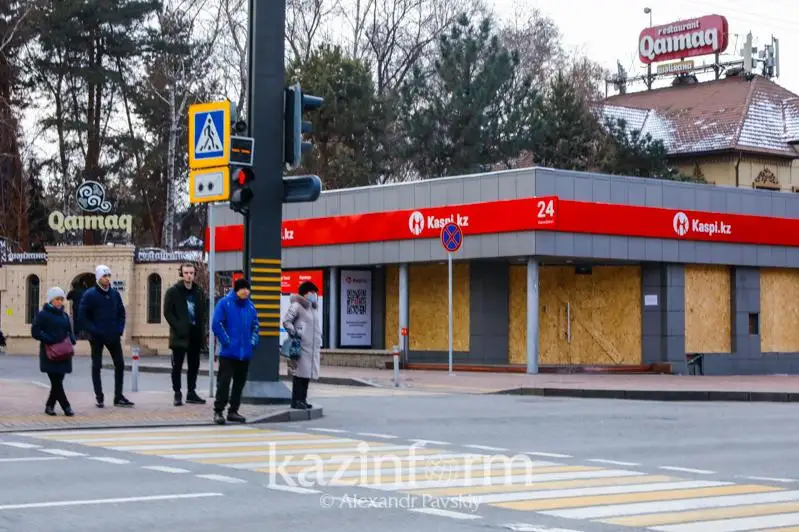 Задержаны подозреваемые в январском ограблении филиала Kaspi Bank в Алматы