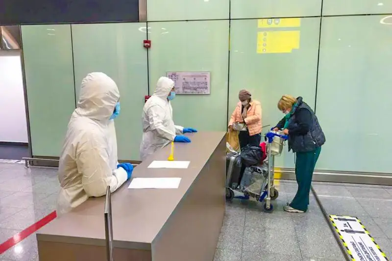 超过93％的国际乘客持有效PCR检测证明飞抵哈萨克斯坦