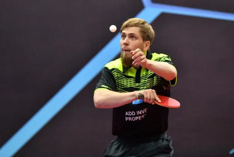 Казахстан уступил Франции на чемпионате мира по настольному теннису