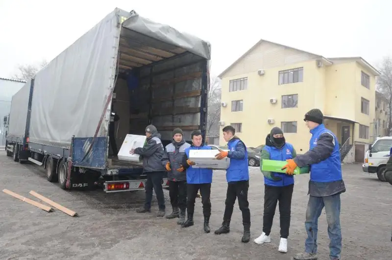 الماتى وبلىسىندا قايىرىمدى جاندار ەكىباستۇزعا 500 جىلىتقىش قۇرال جەتكىزدى