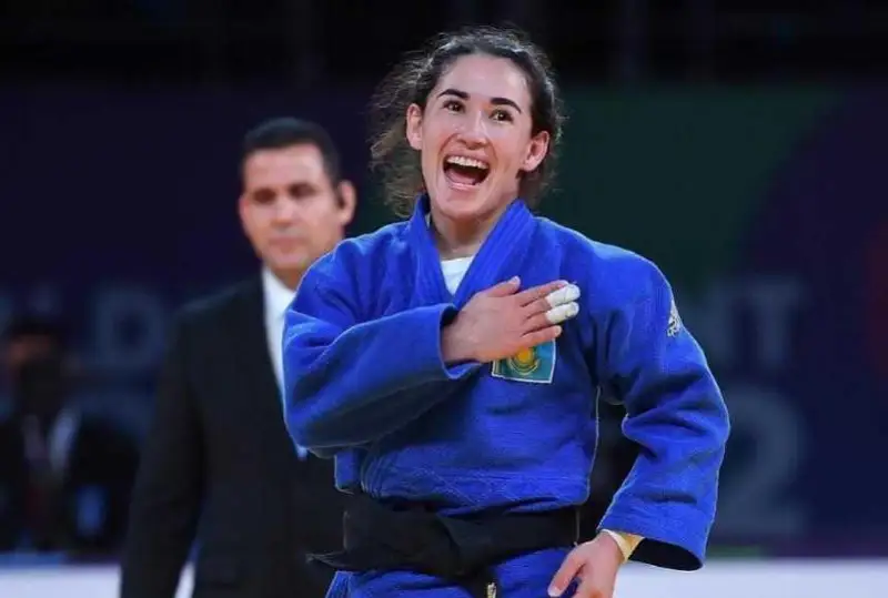 Дзюдочи Абиба Абужақинова IJF жаҳон рейтингида кучли бешликка кирди