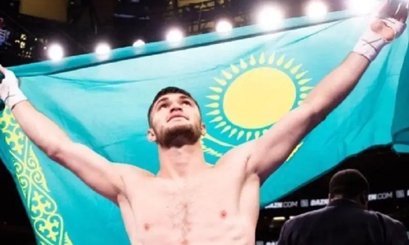 Қозоғистонлик Али Ахмедов «GGG-Kanelo» бокс оқшомидаги жангни ғалаба билан якунлади