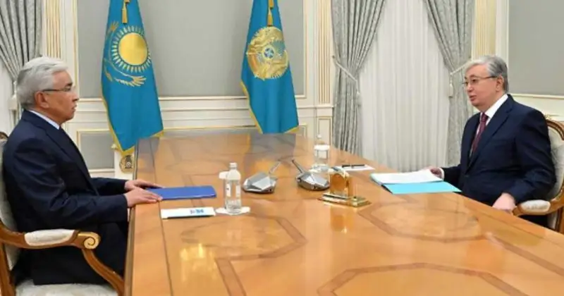 ҚР Президенти КХШТ Бош котиби Иманғали Тасмағамбетовни қабул қилди