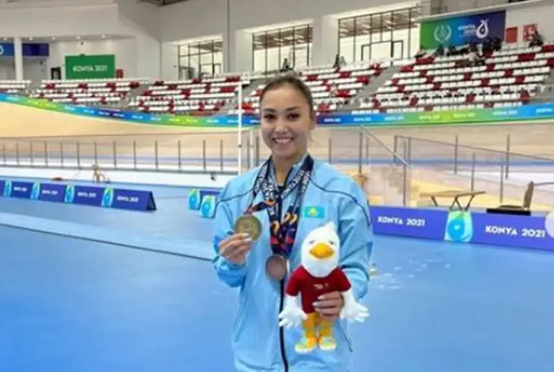 Қозоғистонлик гимнастикачи Ислом бирдамлиги ўйинларида учта медални қўлга киритди