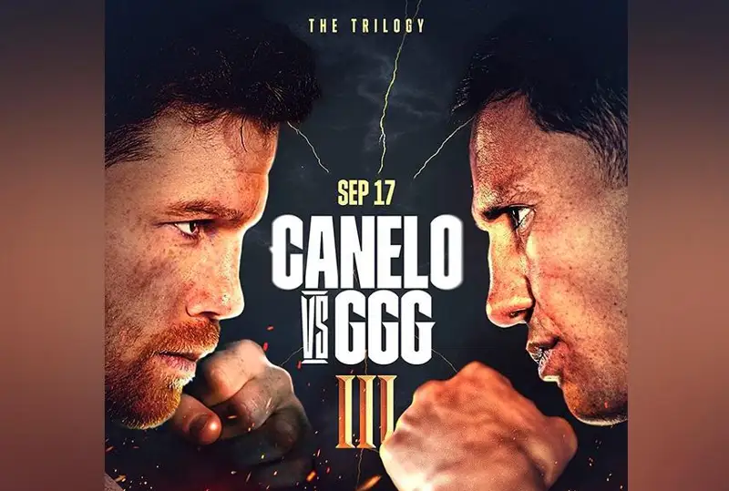 Геннадий Головкин ва «Канело» ўртасидаги учинчи жанг санаси расман эълон қилинди