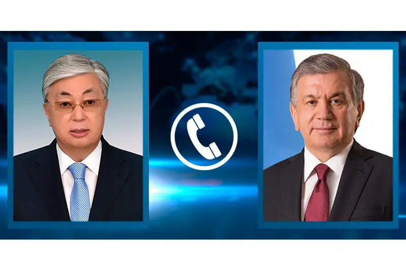 Қасим-Жомарт Тоқаев ва Шавкат Мирзиёев минтақадаги вазият юзасидан фикр алмашдилар
