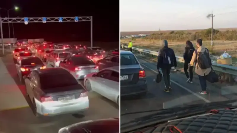 رەسەي مەن قازاقستان شەكاراسىندا بىرنەشە شاقىرىمدىق كەپتەلىس پايدا بولدى