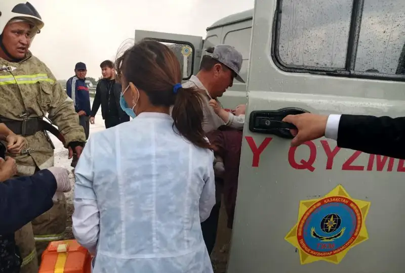 Жамбилдаги аварияда жабрланган ўзбекистонликлар учун ишонч телефони ишга туширилди