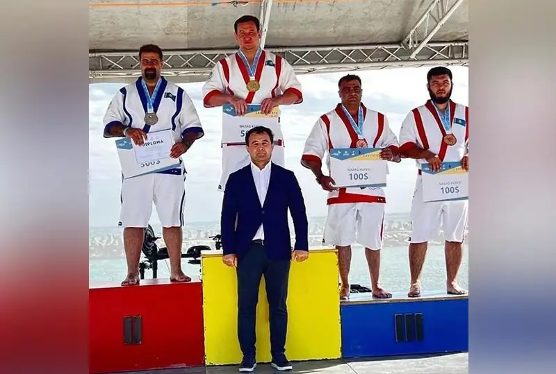 Қозоғистонлик курашчи жаҳон кубогида ғалаба қозонди