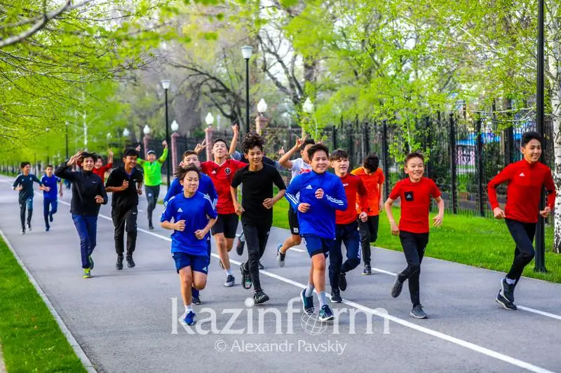 今天是哈萨克斯坦体育日
