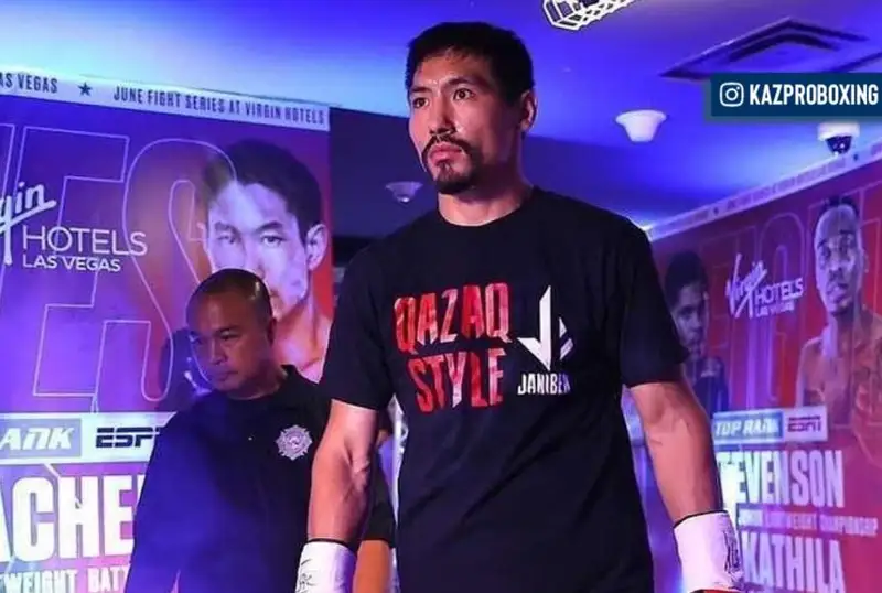 جانىبەك الىمحان ۇلىمەن جەكپە-جەككە كەلىسەتىن كەز كەلگەن بوكسشىعا قىرۋار اقشا بەرىلەدى