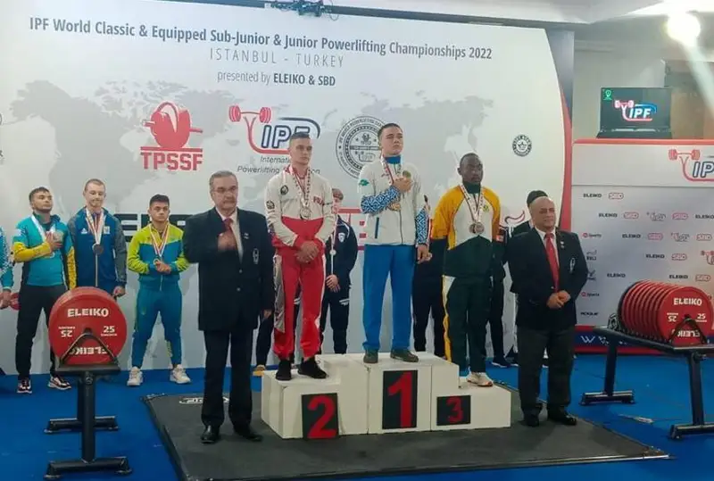 Қозоғистонлик пауэрлифтингчилар жаҳон чемпионатида 38 та медални қўлга киритди