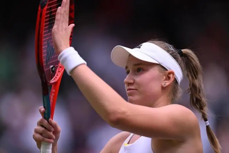 ەلەنا رىباكينا العاش رەت ۋيمبلدون تۋرنيرىنىڭ فينالىنا شىقتى