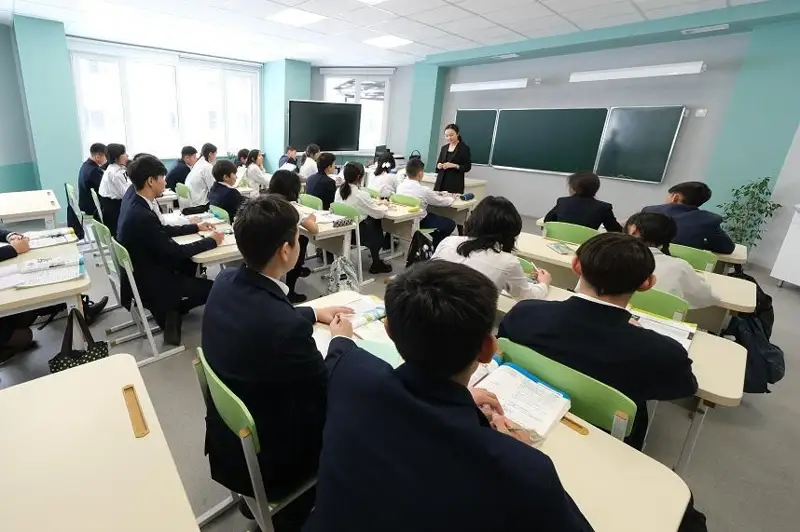 Алматида иккита янги мактаб очилди