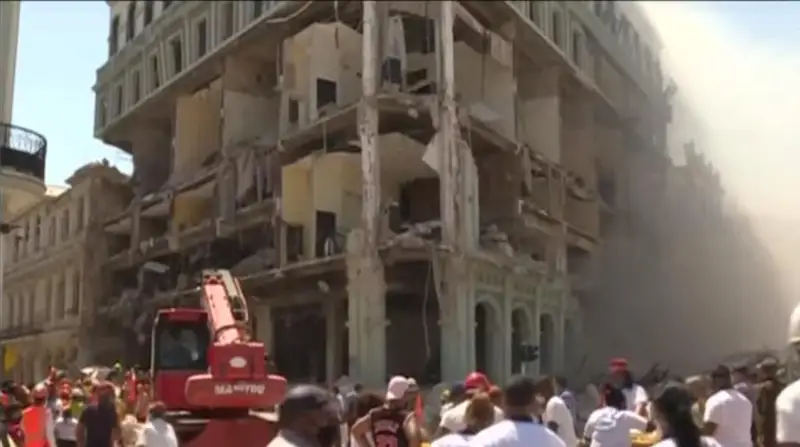 Гавана марказидаги портлашда тўққиз киши ҳалок бўлди, ўнлаб кишилар яраланди