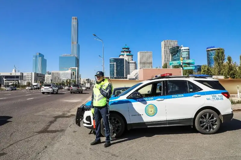 Elorda polıtseıleri kúsheıtilgen jumys rejımine kóshti