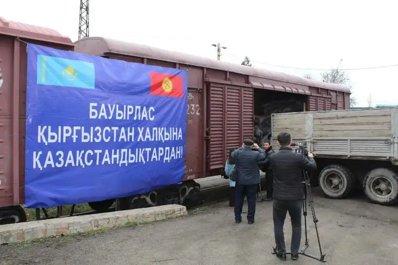 Қозоғистондан Қирғизистонга ёрдам сифатида 1000 тонна буғдой уруғи етказилди