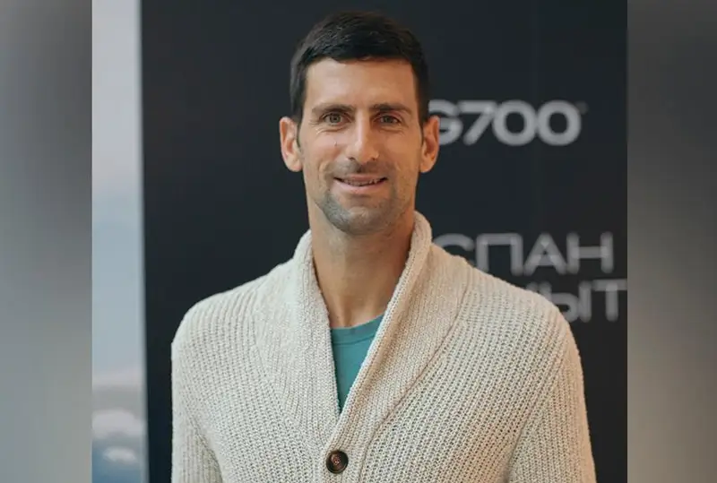 Машҳур теннисчи Новак Жокович Астанага учиб келди