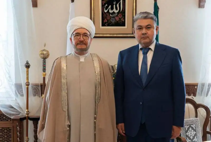 Россия мусулмонлари диний бошқармаси раиси Нур-Султандаги Динлар съездига ташриф буюради