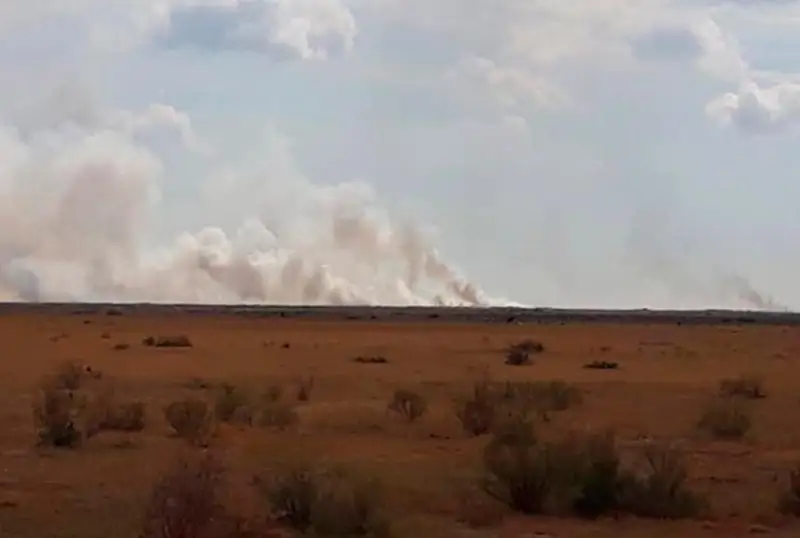 اتىراۋداعى قامىس ءورتىن سوندىرۋگە تەڭىز جاعالاۋىنداعى باتپاق كەدەرگى بولىپ تۇر – ت ج د