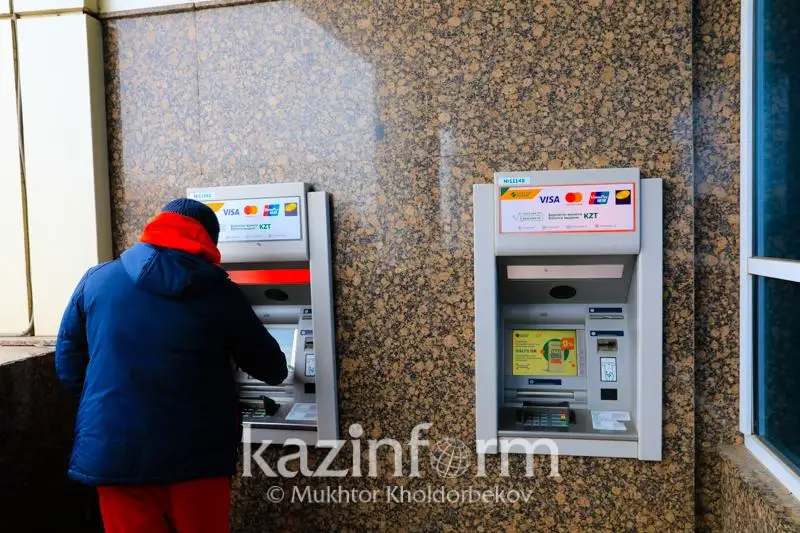 Qazaqstanda bankter men bankomattar jumys istep tur - agenttik
