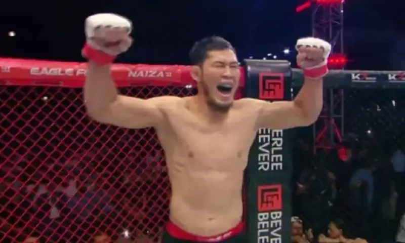 داۋرەن ەرمەكوۆ Eagle FC چەمپيونى: اقتاۋداعى م م ا ءتۋرنيرىنىڭ قورىتىندىسى