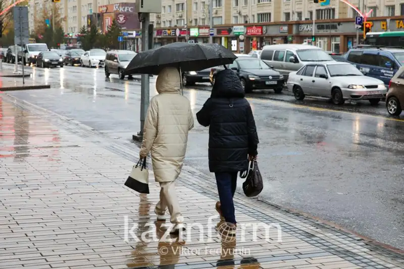 ەلىمىزدىڭ 7 وڭىرىندە اۋا رايىنا بايلانىستى ەسكەرتۋ جاريالاندى