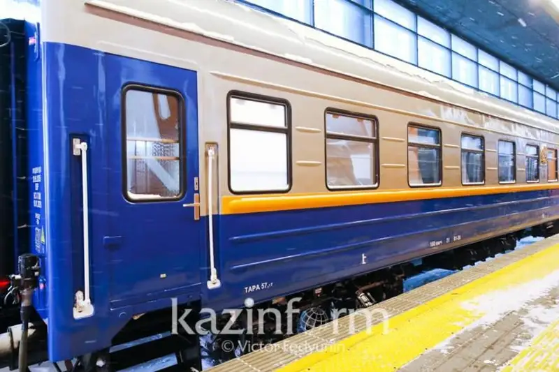 Янги йил арафасида Қозоғистонда поездлар вагонлари сони орттирилади