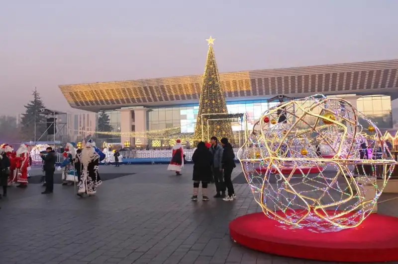 Алматида Янги йил қандай нишонланади