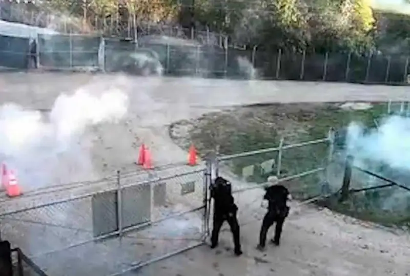 Жоржия штатида полиция билан тўқнашувда 35 киши ҳибсга олинди