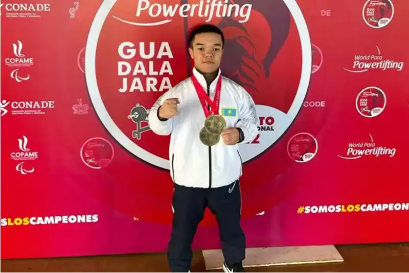 قازاقستاندىق پاراسپورتشى مەكسيكادا 4 التىن مەدال جەڭىپ الدى