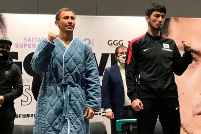 Головкин ва Мурата жанг олдидан вазн ўлчашди