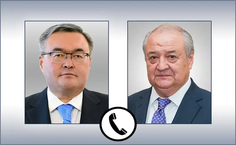 哈萨克斯坦和乌兹别克斯坦外交部长进行电话交谈