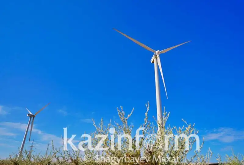 Қозоғистоннинг жануби-шарқида шамол электр станцияси қурилади