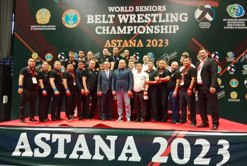 Қозоғистонлик полвонлар белбоғли кураш бўйича жаҳон чемпионатида 23 та медални қўлга киритди