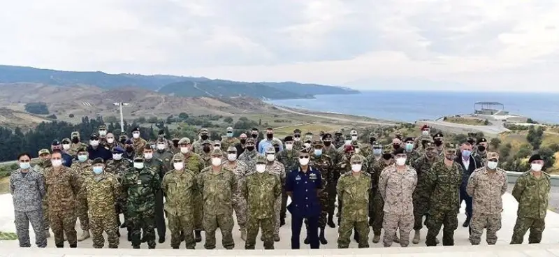 Қозоғистонлик ҳарбий хизматчилар Туркияда ўқув машғулотларида қатнашмоқда