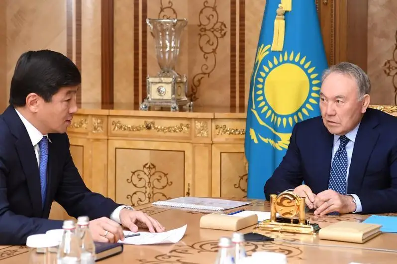 Нурсултон Назарбоев «Nur Otan» партияси раисининг биринчи ўринбосарини қабул қилди