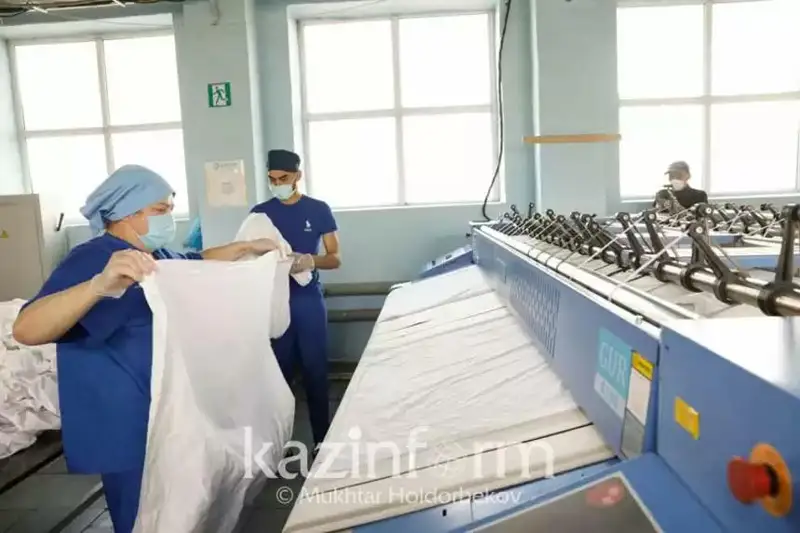 Қозоғистонда чойшаб ишлаб чиқариш кўпайди