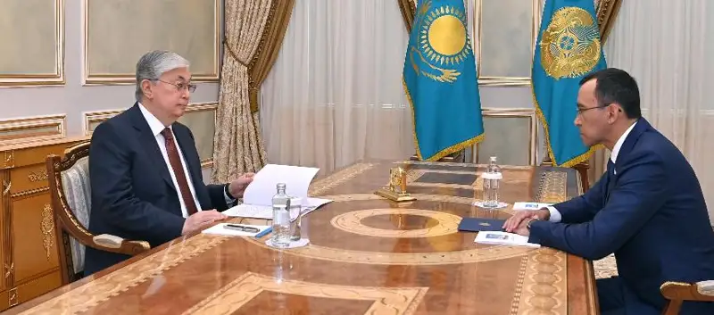 ҚР Президенти Сенат Раиси Маулен Ашимбаевни қабул қилди