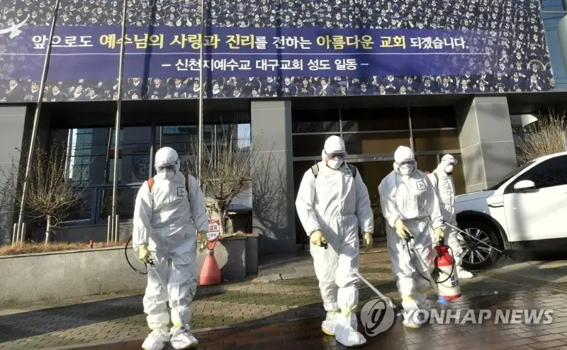 韩国新增31例感染新冠病毒确诊病例 累计82例