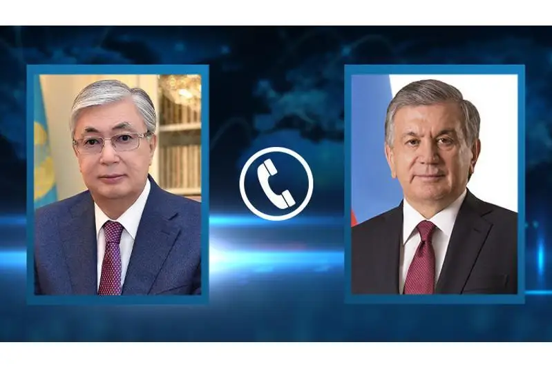 Қасим-Жомарт Тоқаев ва Шавкат Мирзиёев телефон орқали мулоқот қилди